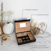 Wholesale Jewelry Ring Display Organizer Box Jewelry Storage Case With Key Lock for Women