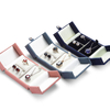 Fashionable Double-open Jewelry Gift Box Ring Earrings Pendant Necklace Portable Travel Jewelry Storage Box
