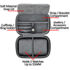 Watch Storage Box Pu Leather Watch Jewelry Packaging Double Watch Packing Box For Men with Stitching