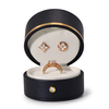 Customized Luxury Cylinder Jewelry Box Ring Earring Necklace Packaging Box Bracelet Jewelry Storage Box
