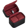 2 Pillows Watch Travel Case Storage Organizer Zipper Portable Storage Case for Portable Protection 2 Watches