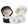 Customized Luxury Cylinder Jewelry Box Ring Earring Necklace Packaging Box Bracelet Jewelry Storage Box