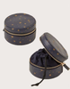 Personalized Zipper Packaging Jewelry Boxes Leather with Bag for Necklace Ring Printed Boxes Packaging Star Jewelry Boxes