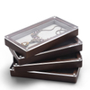 Custom Logo Wooden Luxury Pocket Watch Gift Box Organizer Wood Storage Boxes Case Display BOX