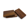 Business Card Holders Wood Business Card Case Wood Card Holder with Magnetic Closure for wedding card box wooden