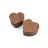 Jewelry Wooden Ring box Organizer Display Storage Jewelers Lover Heart Box Walnut packaging box