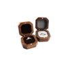 Wooden Square Jewelry Box Flannel Ring Pendant Bracelet Necklace Packaging Jewelry Gift Box