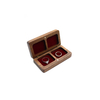 Wood Veneer Wooden Jewellery Packaging Set Boxes Velvet Insert Necklace Ring Earring Small Luxury Custom Jewelry Gift Box