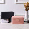 Luxury PU Leather Double Layer Travel Jewelry Storage Packaging Box Large Capacity Earrings Bracelets Rings Watches Organizer Case