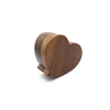 Jewelry Wooden Ring box Organizer Display Storage Jewelers Lover Heart Box Walnut packaging box