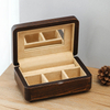Wood gift necklace mirror velvet box packaging earrings custom jewelry box organizer