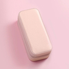 Design Leather Jewelry Case With Mini Custom Logo Portable Travel Lipstick cosmetics Jewelry Box