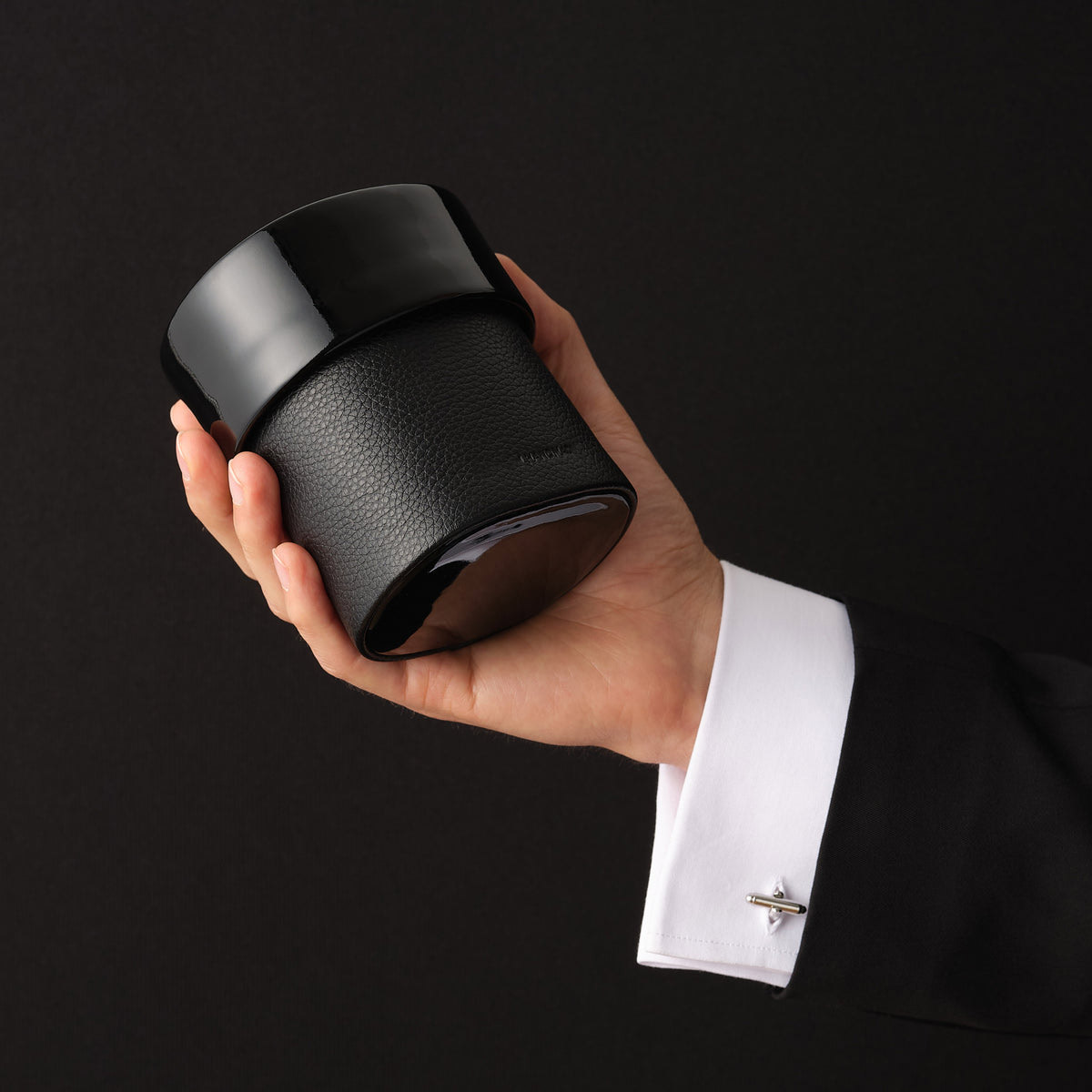 Black Luxury Watch Box Brand Logo Custom Jewelry Velvet Collection Watch Box Packaging Leather Storage Display Watch Box
