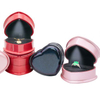 Heart Shaped Velvet Ring Earrings Jewelry Gift Display Case Packaging Box with LED Light for Wedding Anniversary
