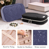 Manufacture Luxury Portable Organizer Box Velvet Earrings Necklaces Bracelets Rings Storage Jewelry Bag 