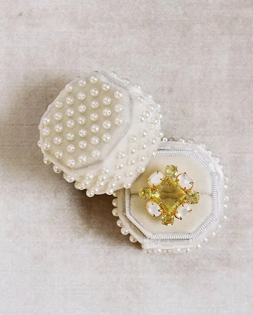 Custom Pearl Ring Box Jewelry Box China Manufacturer