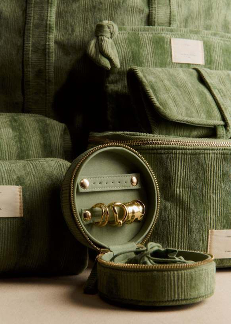 Corduroy Velvet Jewelry Bracelet Ring Storage Box Manufacturer