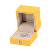 Small Square Paper Cardboard Magnetic Closure Valentine's Day Necklace Jewelry Gift Packaging Box With Custom Logo
