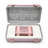 New Creative Design Custom Logo Jewelry Box Suitcase Shaped Metal Jewellery Ring Packaging Gift Box