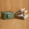 Mini display packaging boxes travel case pouch organizer leather jewelry storage box