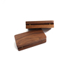 Wood Veneer Wooden Jewellery Packaging Set Boxes Velvet Insert Necklace Ring Earring Small Luxury Custom Jewelry Gift Box