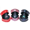 Heart Shaped Velvet Ring Earrings Jewelry Gift Display Case Packaging Box with LED Light for Wedding Anniversary