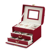 Manufacturers Supply Chinese Style Pu Leather Large Jewelry Organizer Storage Box for Ring Necklace Pendant Watch Wedding Gift