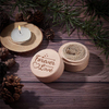 Custom Round Rustic Wedding Engagement Ring Boxes Rings Holder craft jewelry wooden box