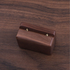 Vintage Wooden Wedding Ring Proposal Diamond Jewelry Gift Packaging Box Double Ring Storage Box