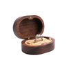 Rings Earring Jewelry Box Wood Packaging Wedding Wooden Jewelry Box For Ring Gift Storage