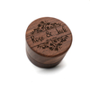 Ring Earring Pendant Bangle Necklace Round Wooden Jewelry Packaging Box