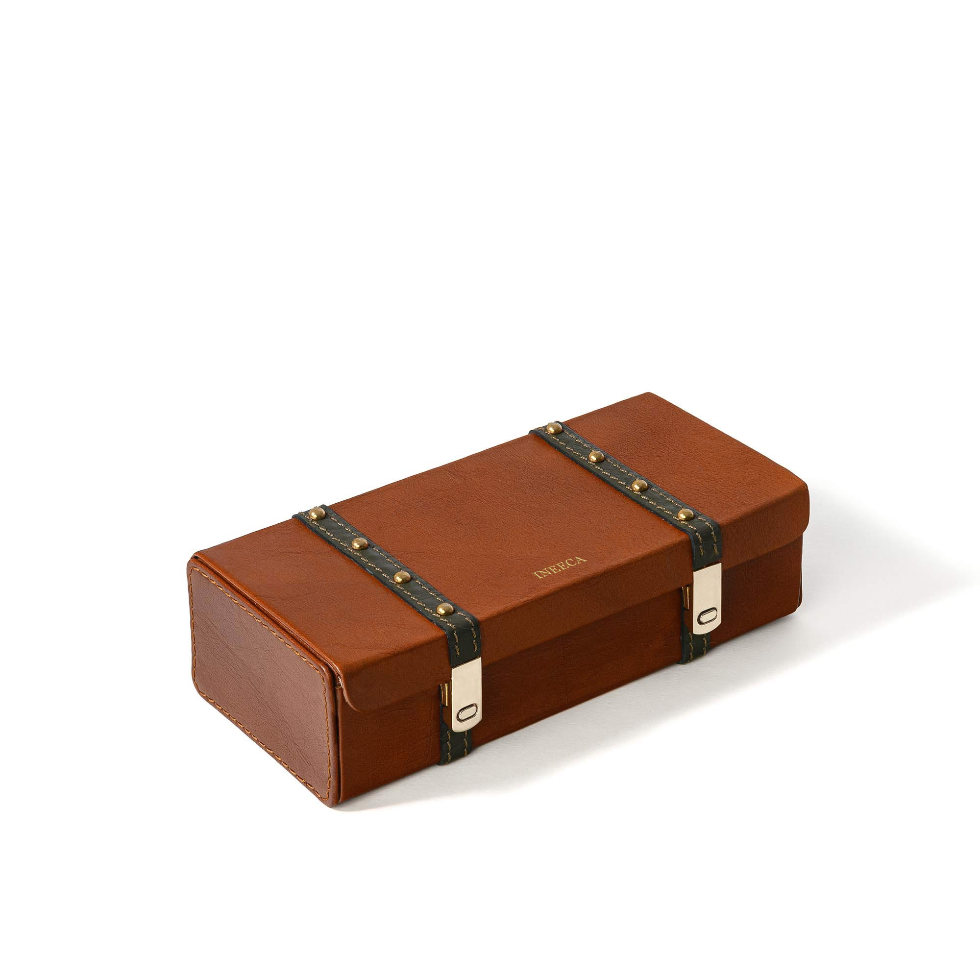 Custom Smart Watch Box with Logo Plush Suede Lining Leather Custom Premium Green Jewelry Packaging Boxes for Watches Bracelet