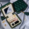 Custom High Quality PU Leather Jewelry Storage Box Jewelry Box Jewelry Organizer Luxury Portable Case 