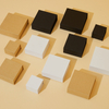 Small Magnetic Closure Flip Lid Paper Necklace Ring Stud Earrings Bracelet Pendant Jewelry Packaging Gift Box Wholesale