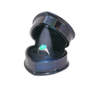 Heart Shaped Velvet Ring Earrings Jewelry Gift Display Case Packaging Box with LED Light for Wedding Anniversary