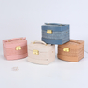 New Style PU Leather Home Multilayer Stud Earrings Ring Necklace Bracelet Jewelry Watch Storage Box with Handle and Mirror