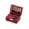 High Grade European Wooden Ring Pendant Earrings Birthday Wedding Gift Box with Velvet Cover Wholesale