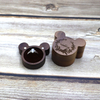 Custom Logo Wooden Jewelry Box Girl Luxury Velvet Wood Jewellery Organizer Ring Necklace Storage Christmas Gift box