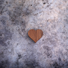 Heart Shaped Walnut Wood Ring Box Magnetic Proposal Ring Box for Engagement Wedding Ceremony Birthday Gift
