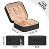 Personality Small Pu Leather Jewelry Storage Box Creative Cow Printing Mini Travel Women Girls Jewelry Organizer Case 