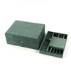 Luxury Bracelet Necklace Ring Jewelry Storage Organizer Display Box Velvet Travel Jewelry Trays Storage Packaging Box