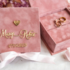 Elegant Cardboard Paper Jewelry Gift Boxes And Bags Set Custom Logo Printed Luxury Pink Jewellery Packaging Jewelry Box
