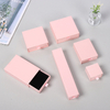 Small Drawer Style Paper Jewelry Earrings Ring Packaging Box Pendant Necklace Bracelet Gift Box With Foam Insert