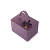 Satin Portable Jewelry Gift Box Organizer Packaging Gilded Printed Logo Luxury Jewelry Box with Bag for Ring Necklace Bracelet