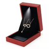 Fashion jewellery ring led Light box wedding ring light box velvet