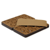 Luxury Velvet Jewelry Case Travel Jewelry Box Wheeled Jewelry Travel Box with Zipper