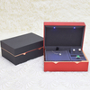 Luxury Customized LED Rubber Painting Box Jewelry Gift Box Bracelet Necklace Ring Earring Jewelry Box Package