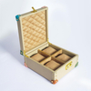 Premium Watch And Bracelet Box Storage Leather Handmade Custom Travel Personalized Jewelry Watch Gift Box Packaging