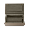 Luxury flip magnetic leather watches gift box cases with flannel netto mechanical watch box custom logo gift watch boxes cases