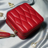 Custom High Quality PU Leather Jewelry Storage Box Jewelry Box Jewelry Organizer Luxury Portable Case 